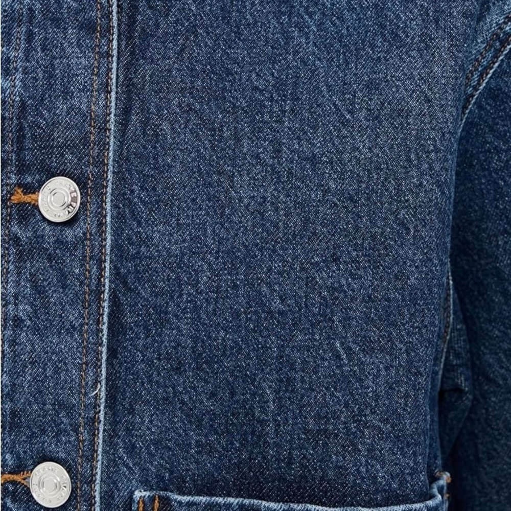 Frame Patch Pocket Denim Jacket in Noble. XL (size 10-12) - Picture 5 of 10